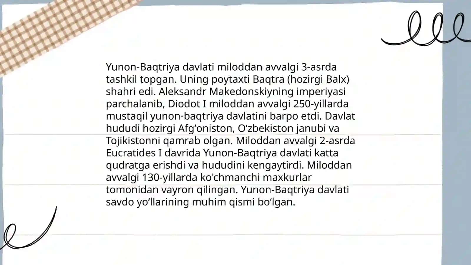 Yunon-Baqtriya Davlati Tarixi 3