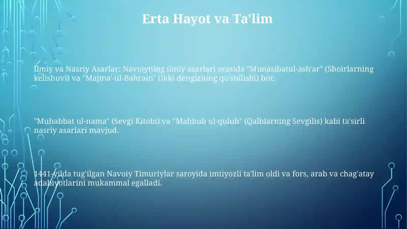 Navoiy ilmiy va nasriy asarlari 3