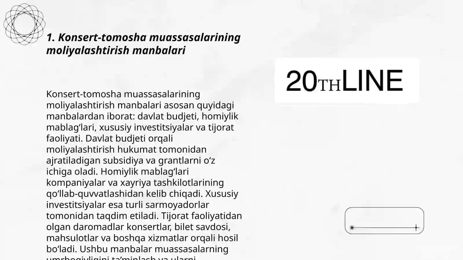 Konsert-tomosha muassasalarini molyalashtirish tartibi va ularning mol-mulki 3