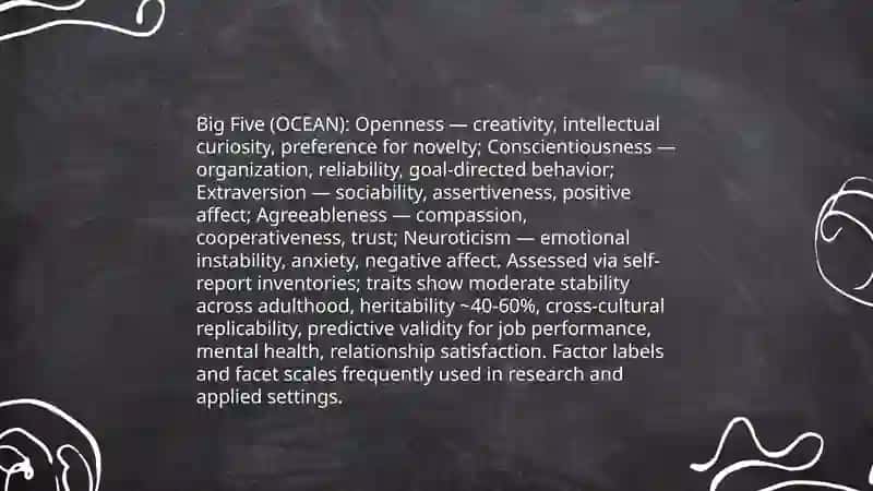 Big Five Personality Traits (OCEAN) 3