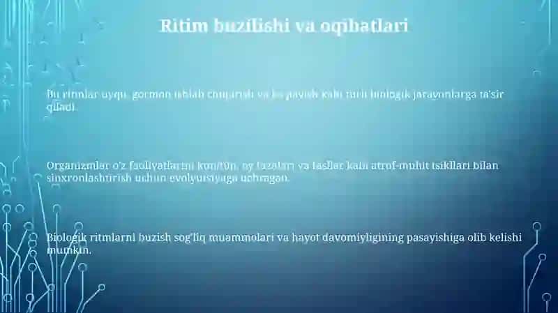 Biomaromlar va tirik organizmlarning hayotiy shakllari 3