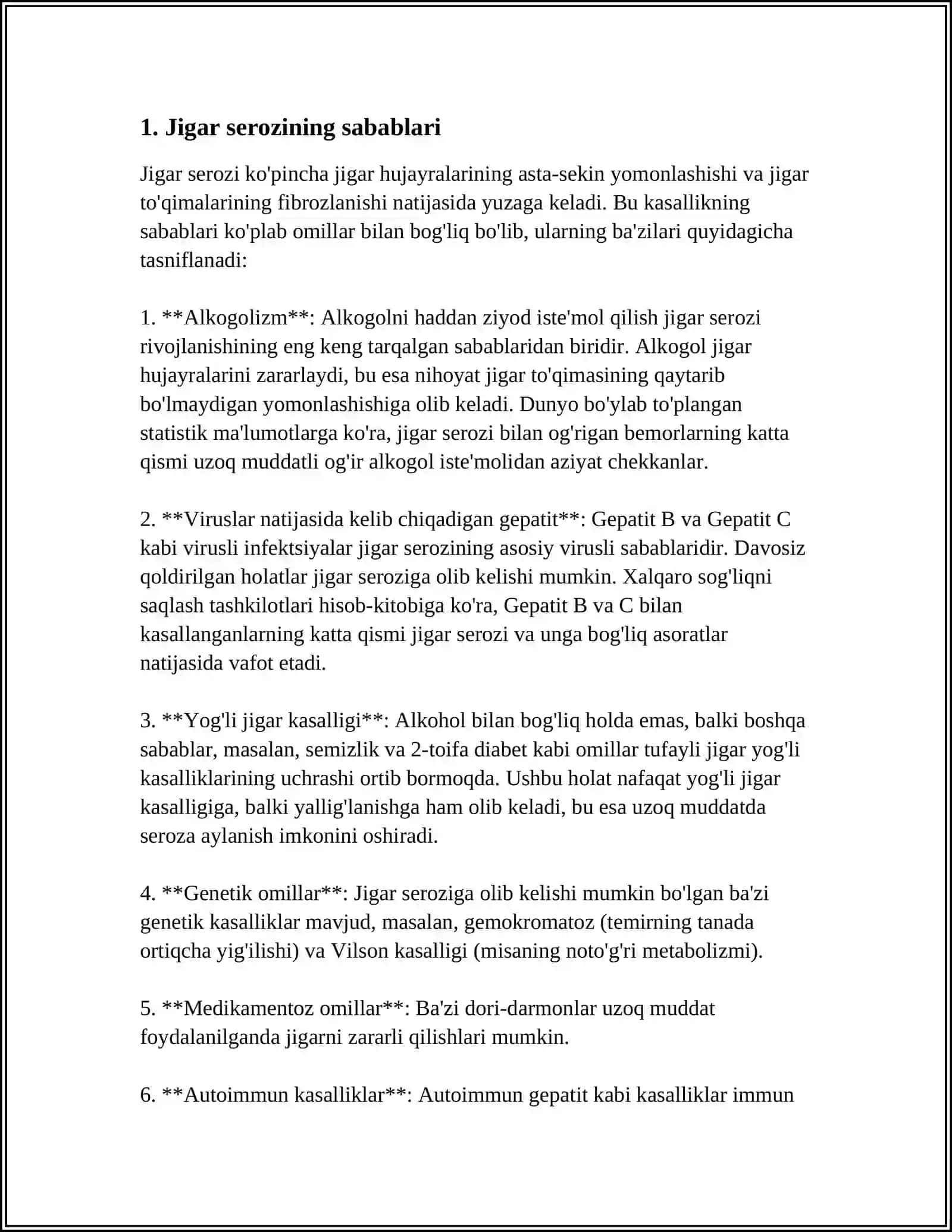 JIGAR SEROZI SURUNKALI GEPATIT 3