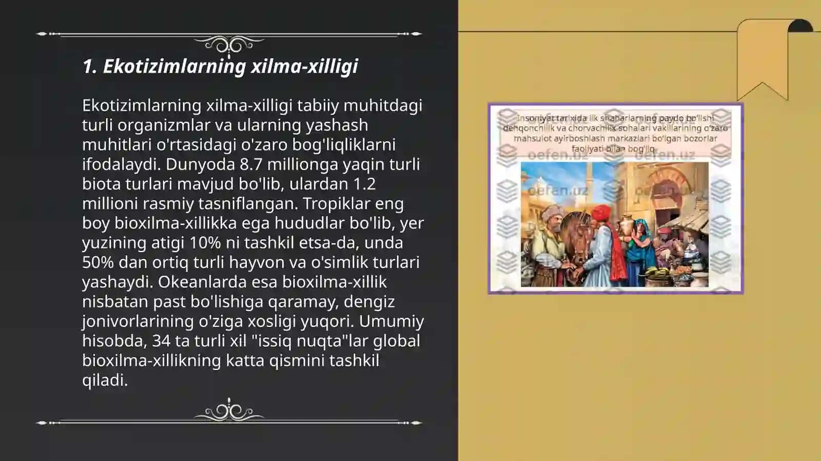 Xayvonot olami vakillarining yashash muhitga moslashishi 3
