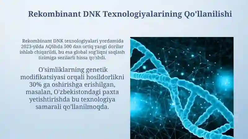 Rekombinant DNK Texnologiyalari 3