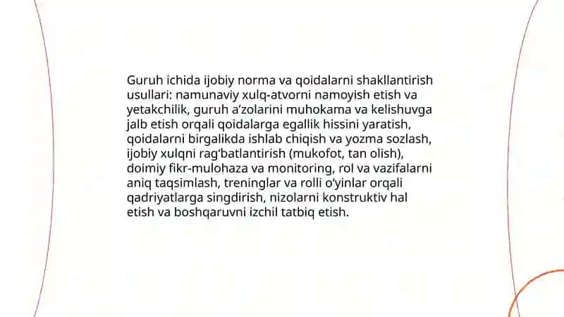 Shaxsga jamoaviy-tarbiyaviy ta'sir koʻrsatish usullari 3