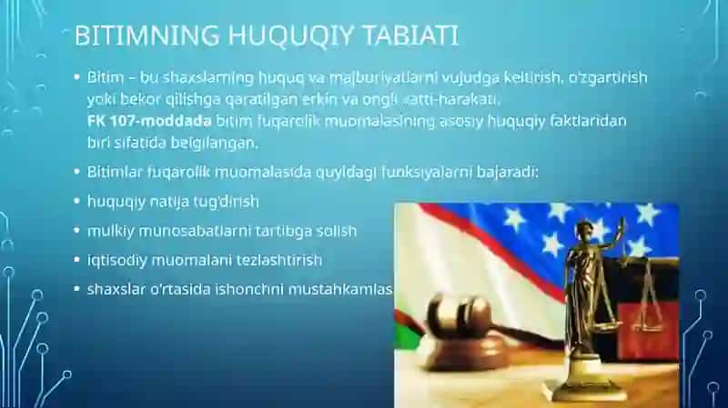 Bitim va shartnoma asosida mulk huquqining vujudga kelishi.pptx 3