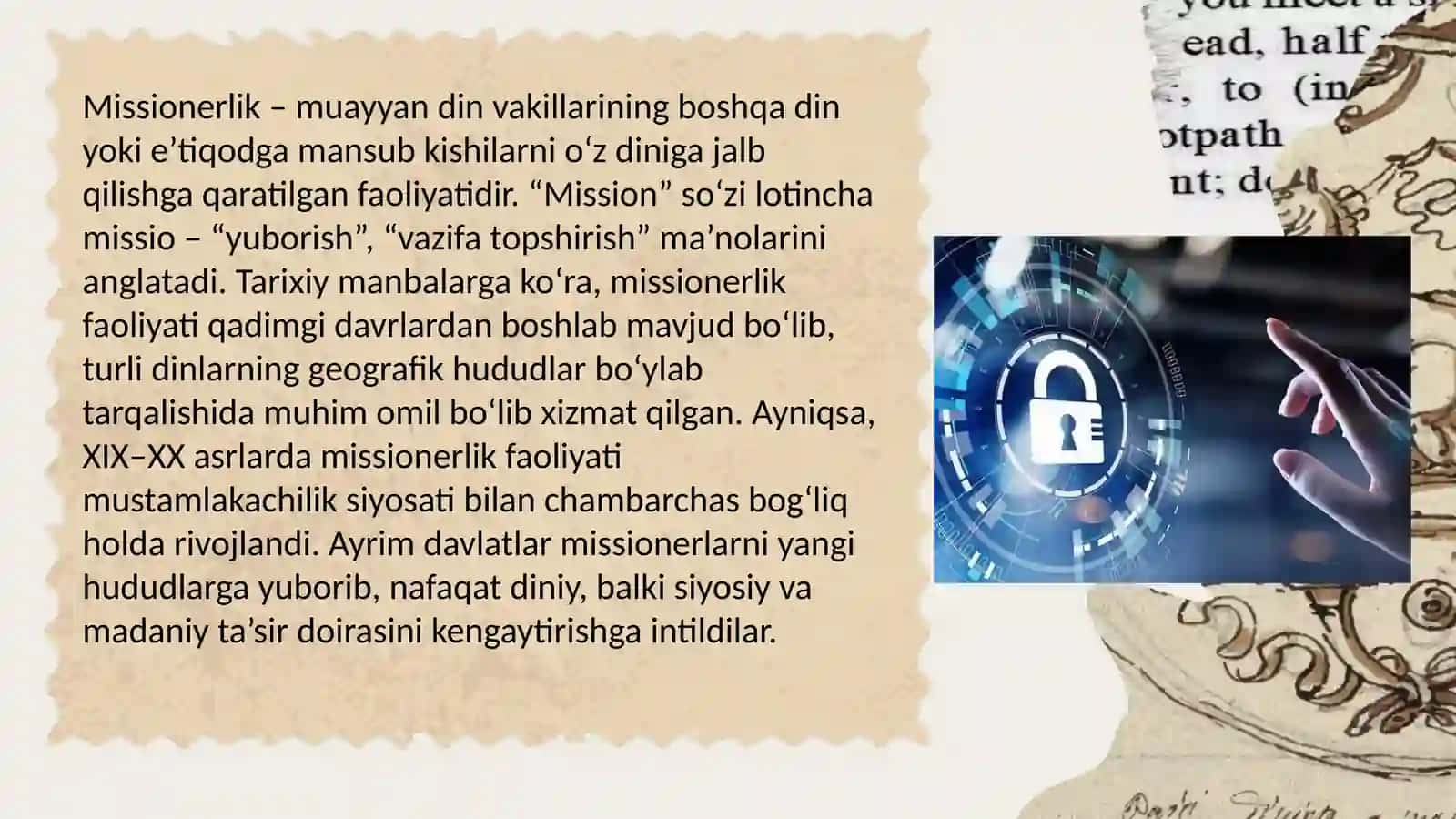 Missionerlik targʻibotida uslub va vazifalarning zamonaviylashuvi. Kiber makonda mafkuraviy tahdidla 3