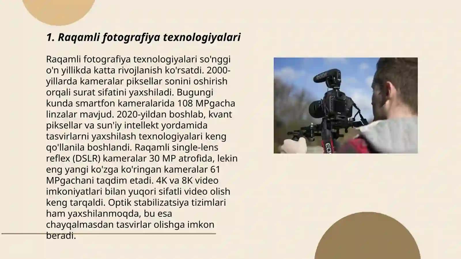 Raqamli fotografiya texnologiyalari 3