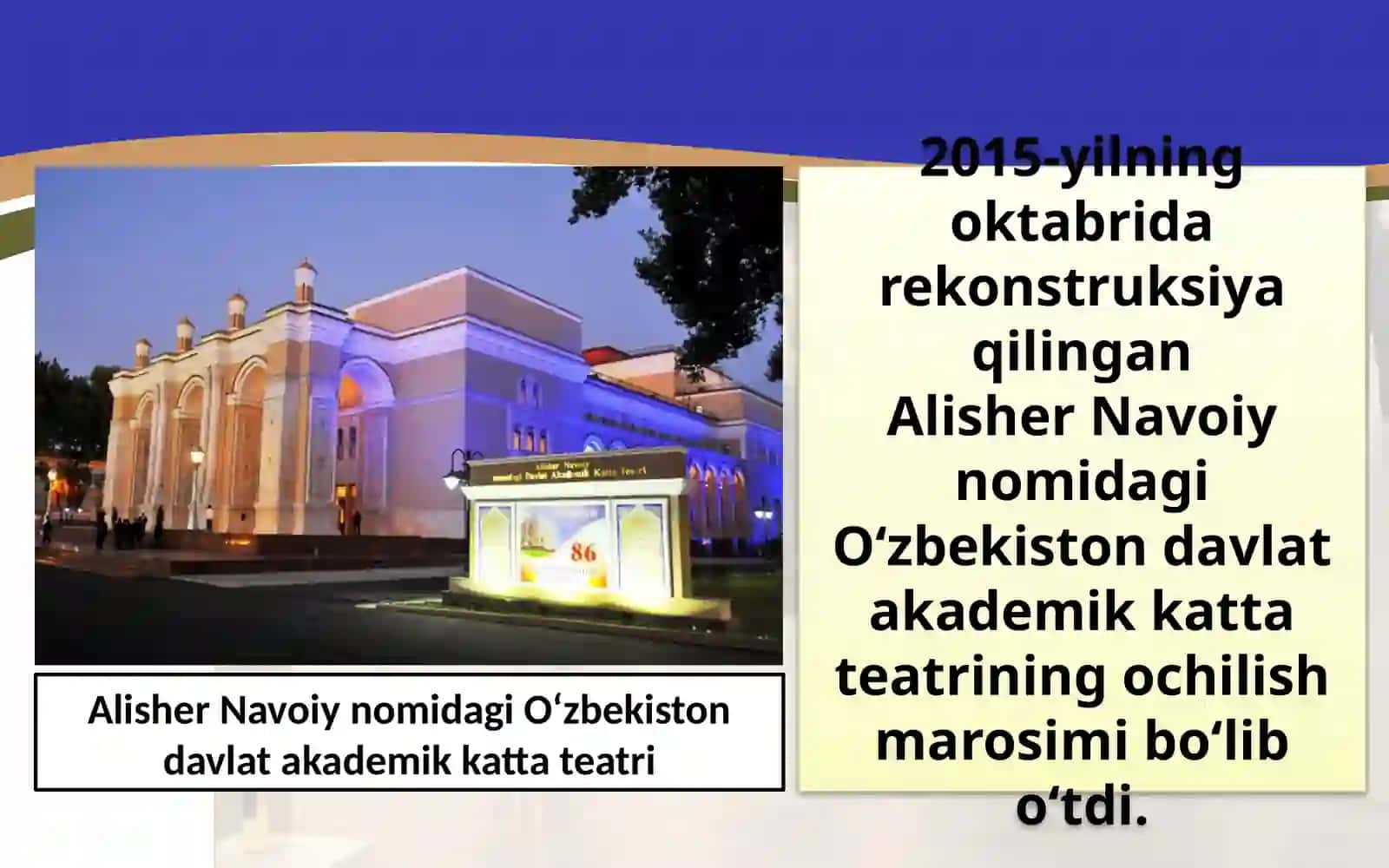 O‘zbekistonda madaniyat va san’at 3