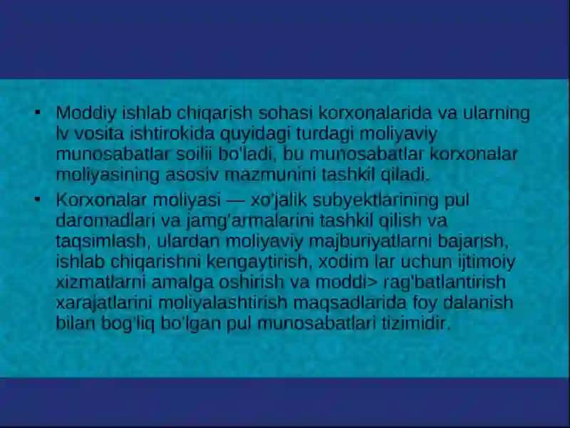 Korxona moliyaviy aktivlarini samarali boshqarish yo‘llari 3