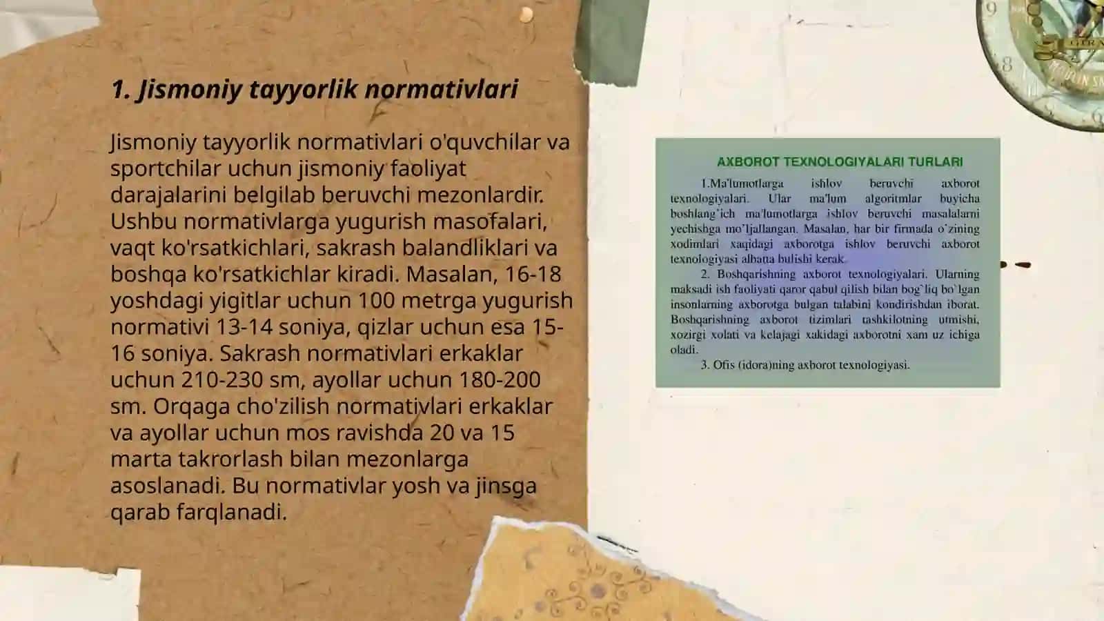 Jismoniy tayyorlikni baxolash 3