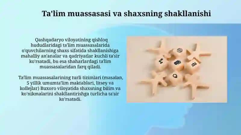 Ta'lim Muassasalari va Shaxsning Shakllanishi 3