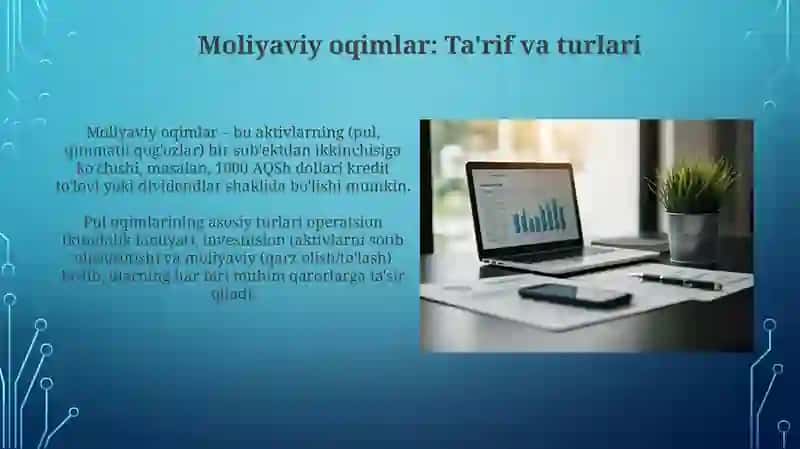 Moliyaviy oqimlarning mazmuni va ularni boshqarish 3