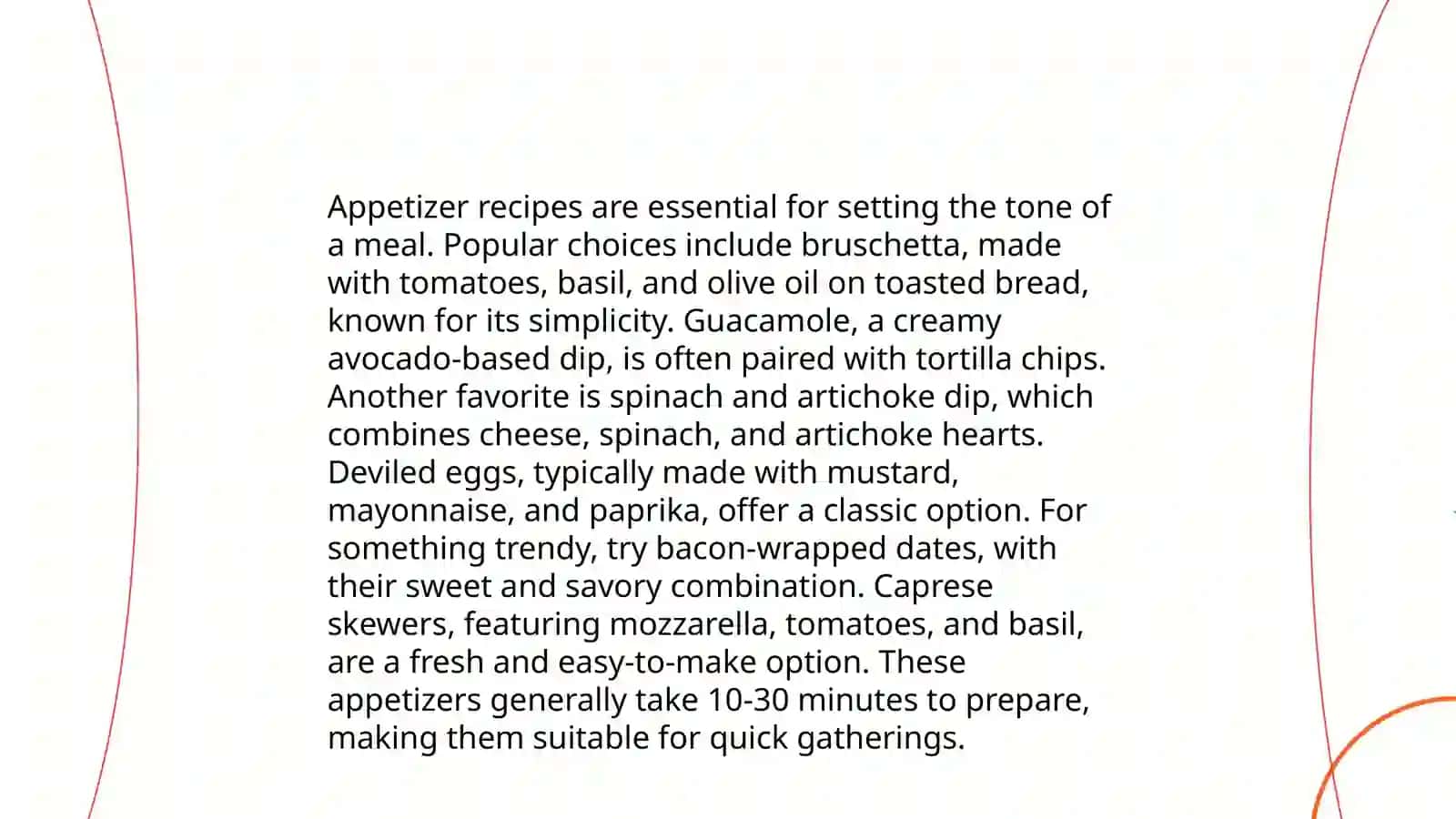 Writing recipes 3