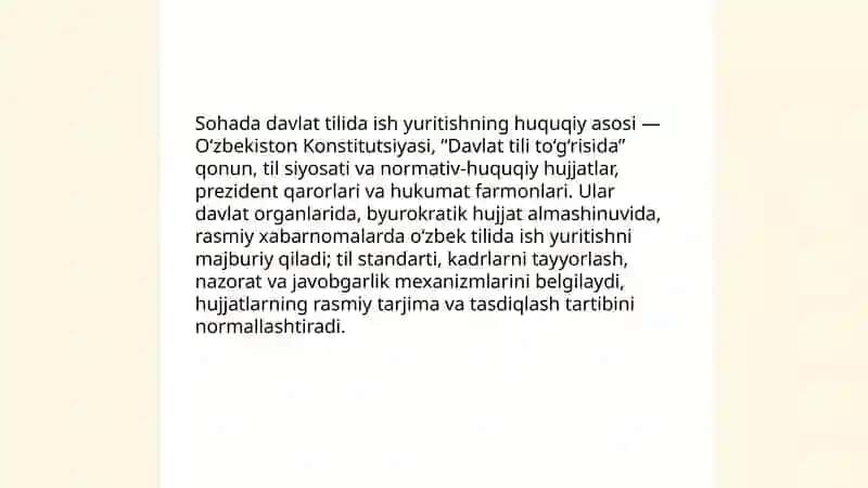 Sohada Davlat Tilida Ish Yuritish 3