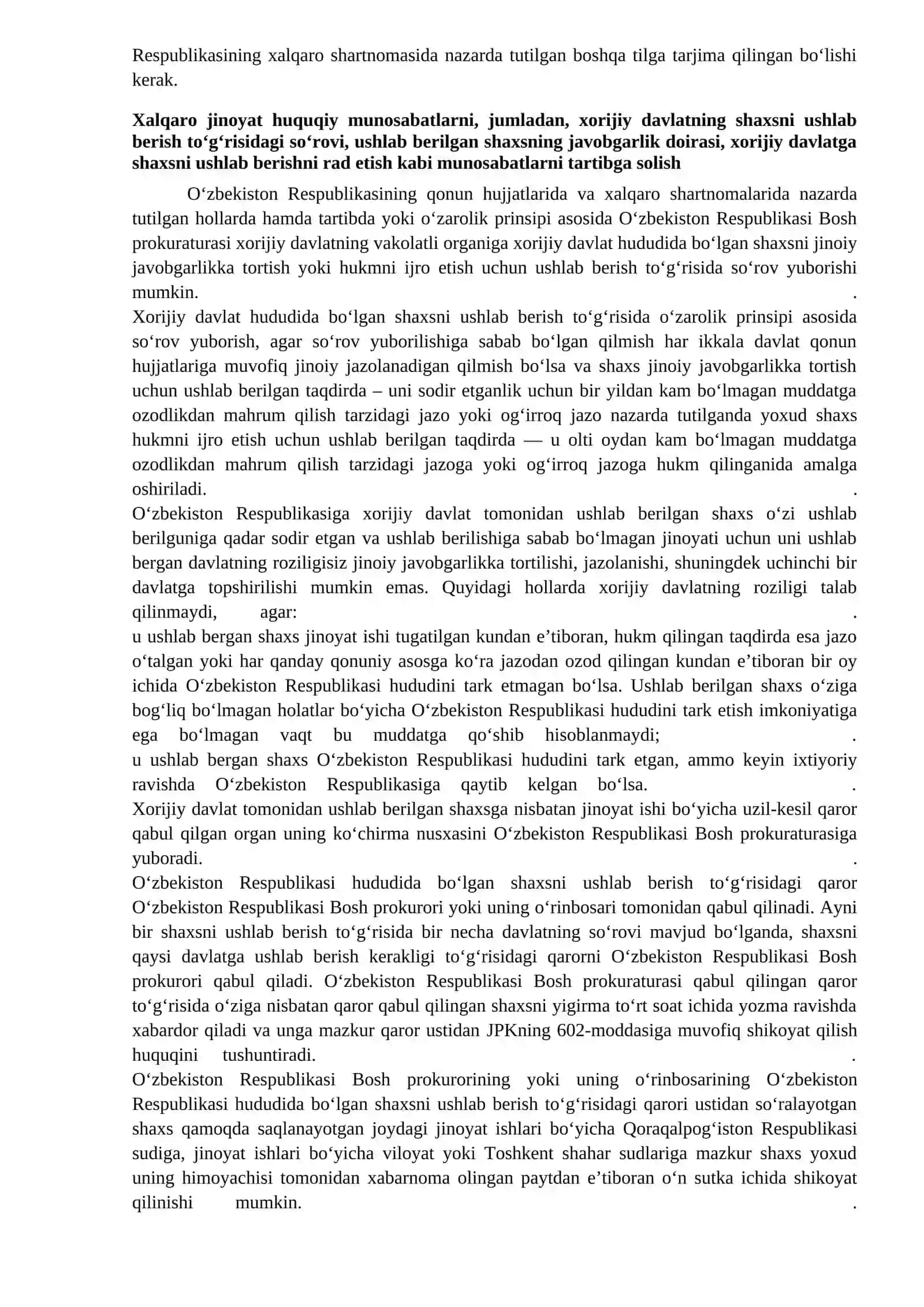 JINOYAT SUD ISHLARINI YURITISH SOHASIDAGI XALQARO HAMKORLIK 3