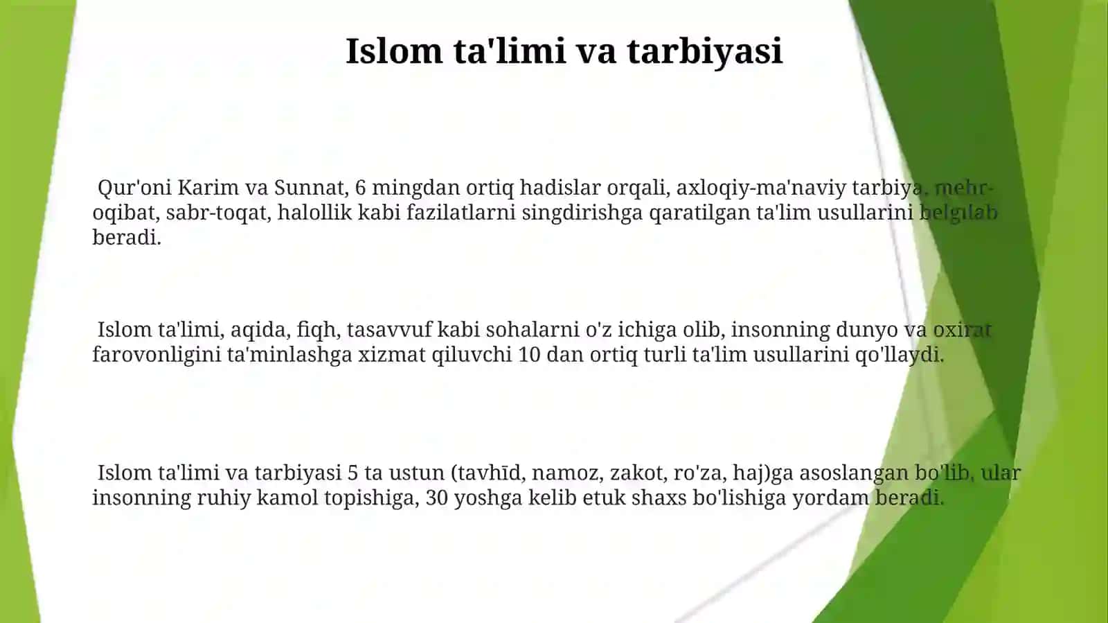 Islomda Inson Ma'naviy Madaniyatining Shakillanishidagi Tarixiy Omillar 3