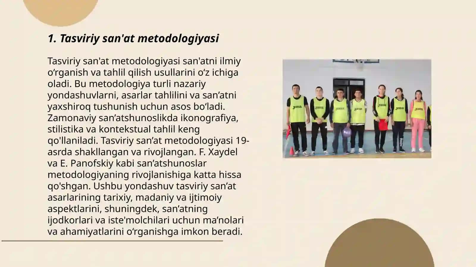 Tasviriy san'at metodologiyasi 3