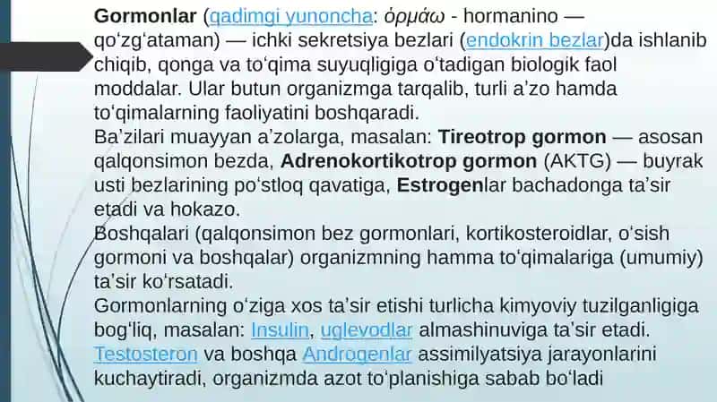 Jinsiy garmonlar fiziologiyasi 3