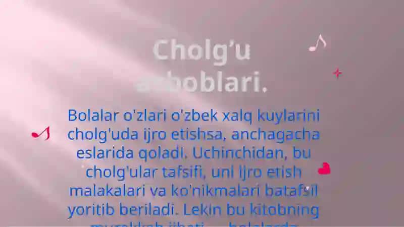 Bolalarni musiqa mashg’ulotida musiqa asboblari bilan tanishtirish va o’rgatish 3