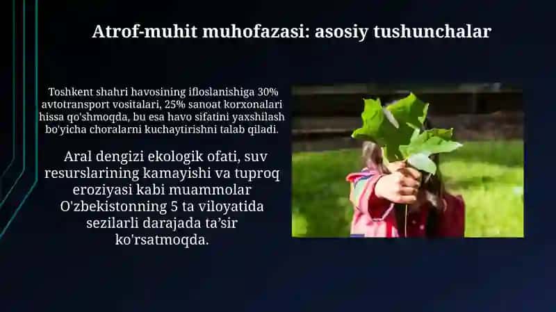 Atrof-muhitni muhofaza qilish 3