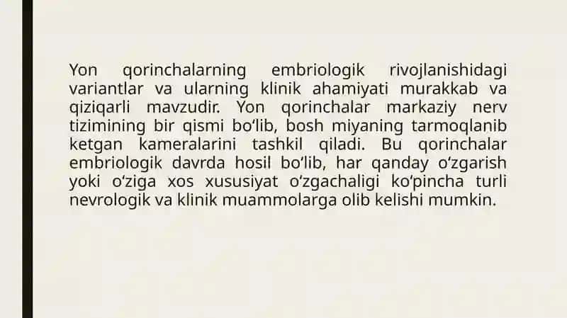 YON QORINCHALARNING VARIANT ANATOMIYASI KLINIK AHAMIYATI 3