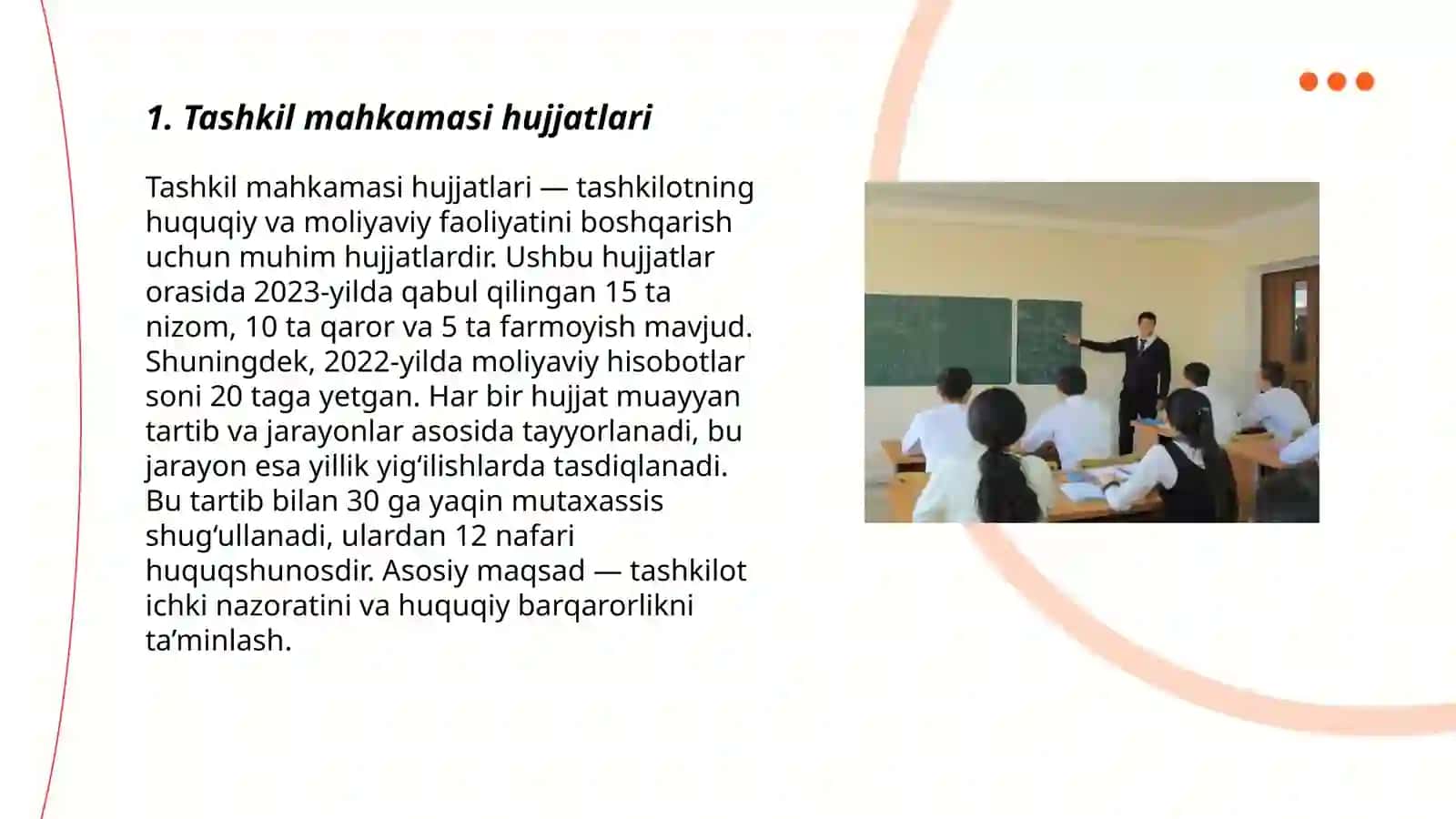 Tashkiliy hujjatlar 3