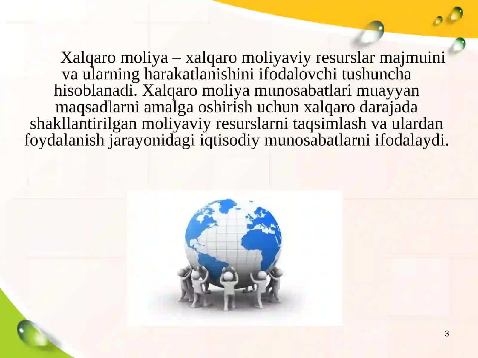 XALQARO BIZNESMOLIYASI 3