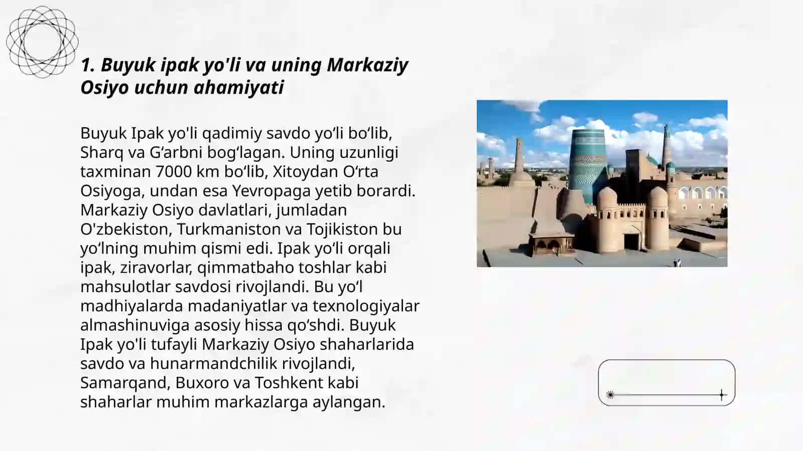 Markaziy Osiyoning qadimgi davr savdo yo'llari 3