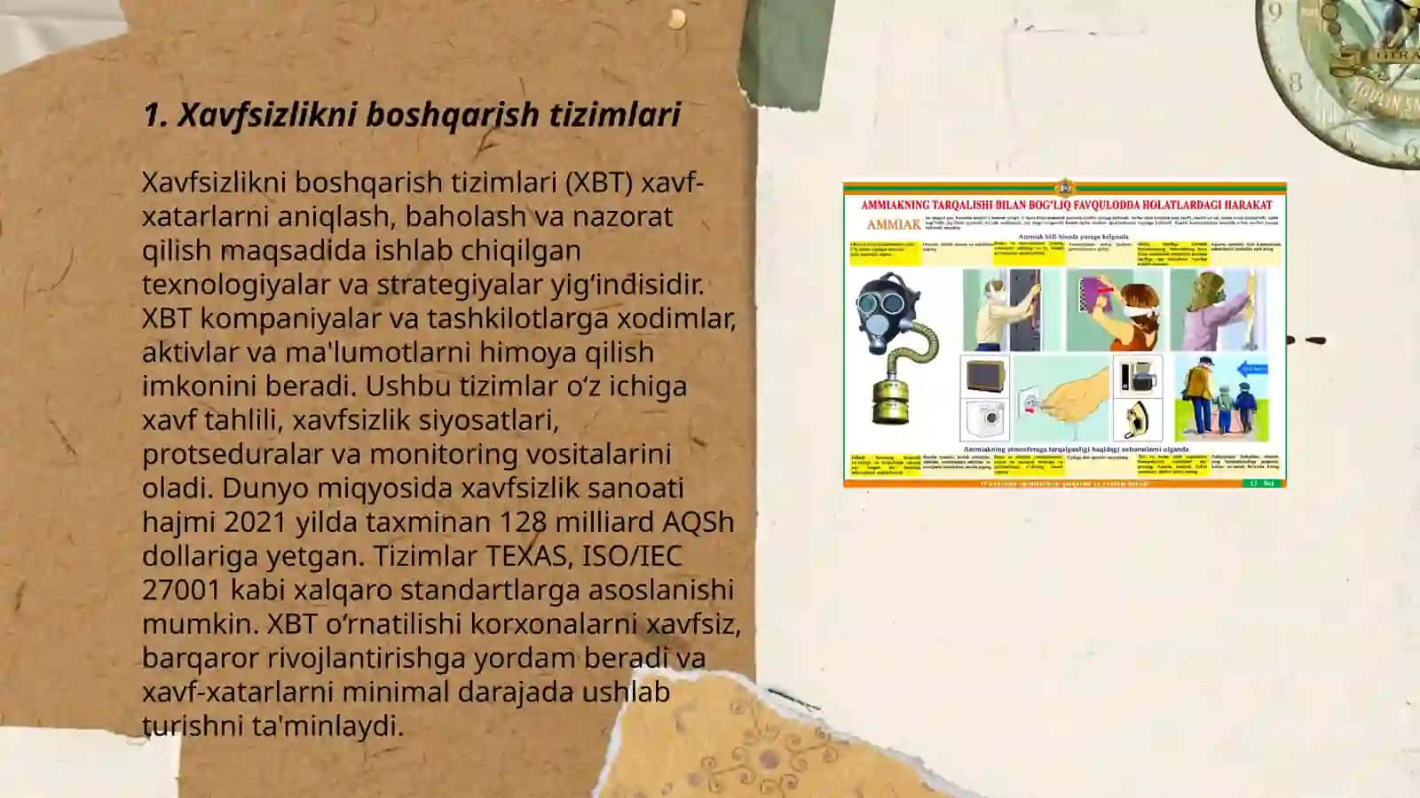 Xavfsizlikni boshqarish tizimlari 3