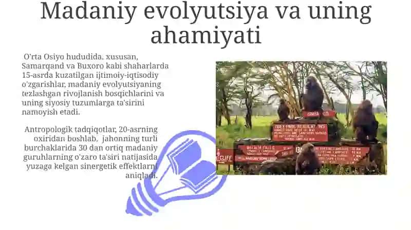 Evolyutsiya jarayoni va uning umumiy qonuniyatlari 3