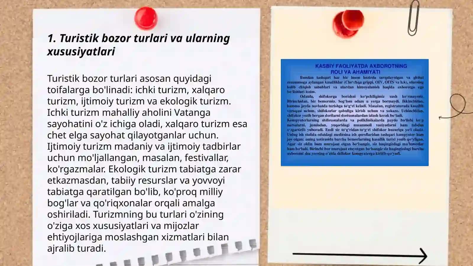 Turistik bozorni tadqiq qilishning mohiyati va ahamiyati 3