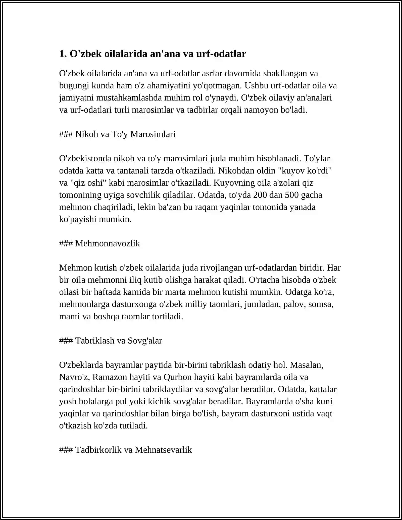 O‘zbek Oilalarida Milliy Tarbiya Metodlari Vositalari 3