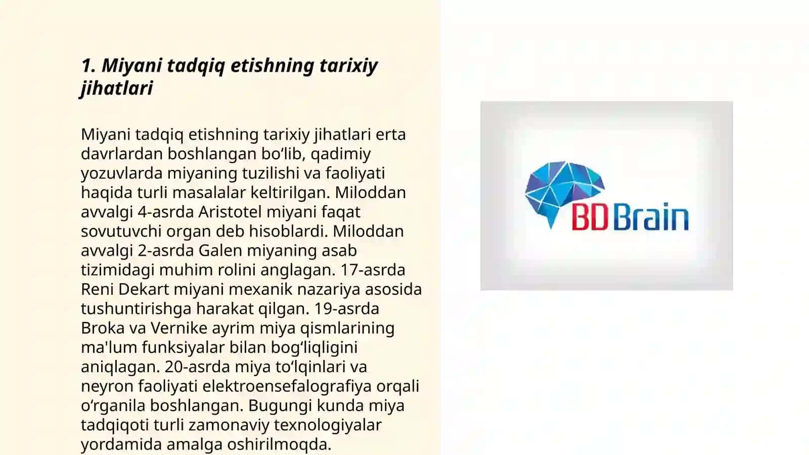 Miya. Miya tadqiqoti hamda uning ilmiy ifodasi 3