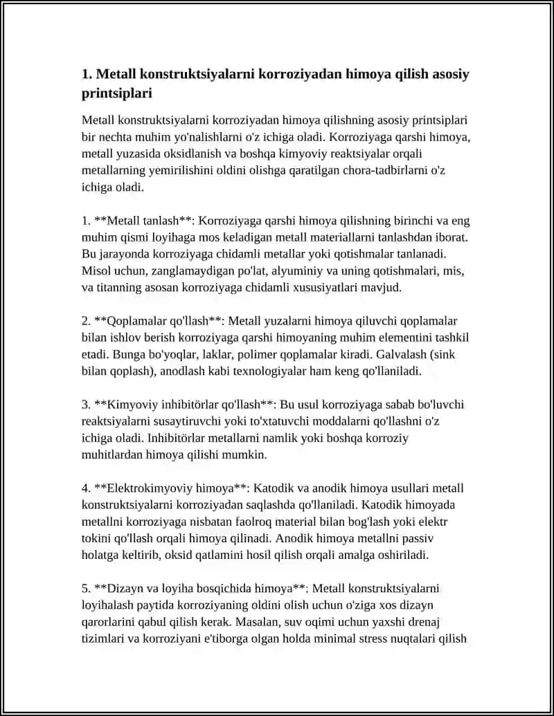 METALL KONSTRUKSIYALARNI KORROZIYADAN SAQLASH 3