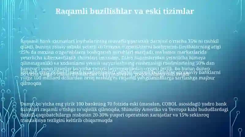 Raqamli Bank Bozoridagi Muvaffaqiyatsizliklar va Samaradorlik 3