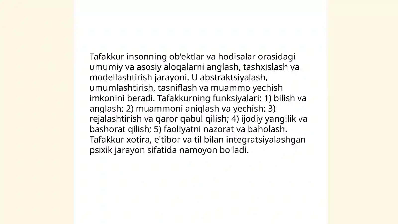 Umumiy psixologiyaTafakkur 3