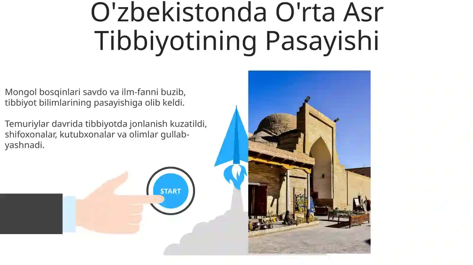 O`zbekiston hududida òrta asrlarda tibbiyot rivojlanishi 3