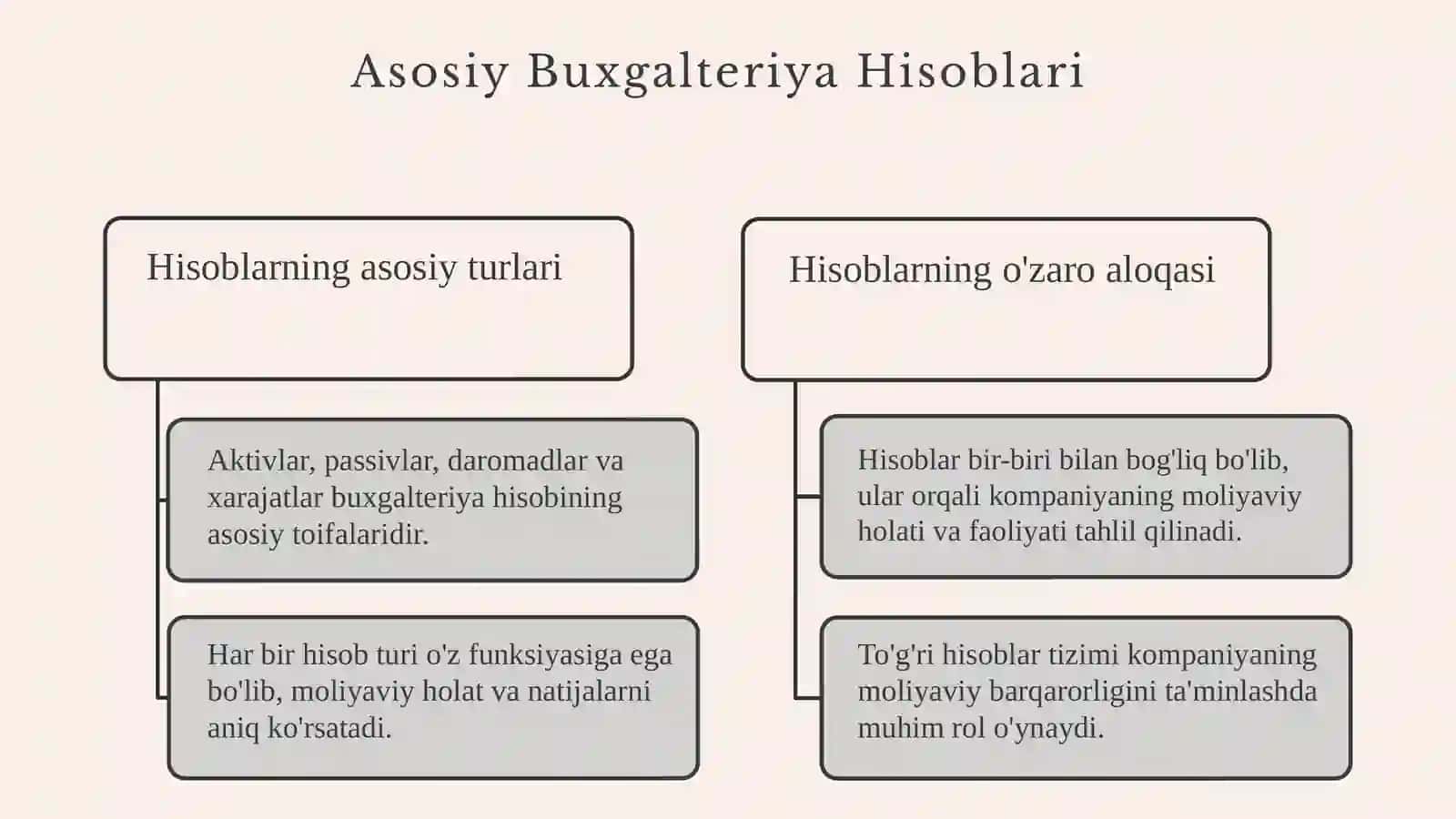 BUXGALTERĪYA HISOBI SCHYOTLARI, ULARNING TUZILISHI VA TASNIFI 3