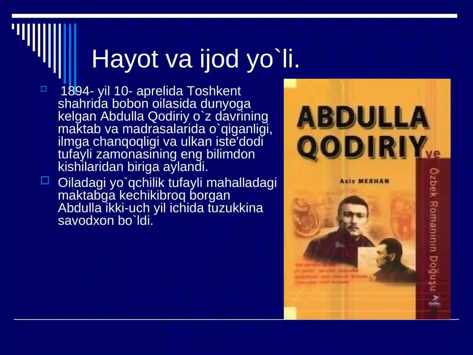 Hayot va ijod yo`li 3