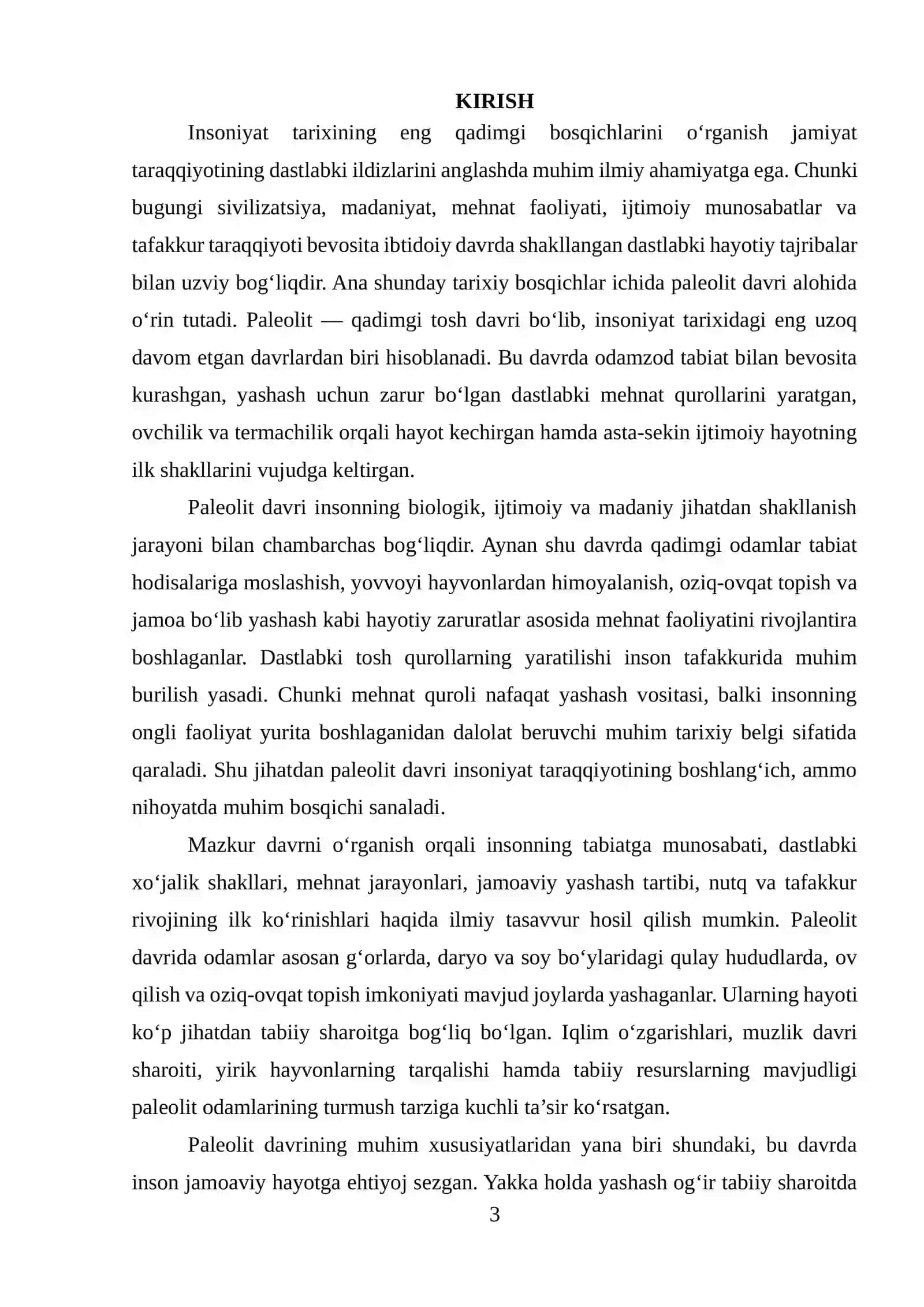 PALEOLIT DAVRI 3