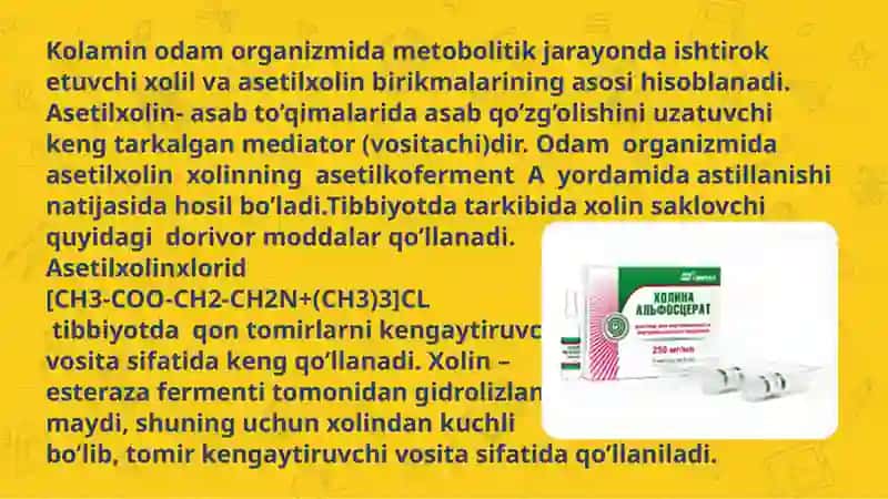 Getero va polifunksional birikmalar asosida ishlab chiqariladigan zamonaviy dori vosi 3