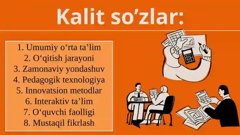 Umumiy o’rta ta’lim maktablarida o’qitish jarayonlarini tashkil etishga doir zamonaviy yondashuvlar 3