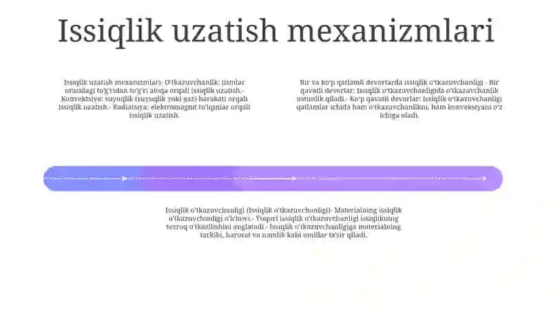 Yagona va Ko'p Qatlamli Devorning Issiqlik O'Tkazuvchanligi 3