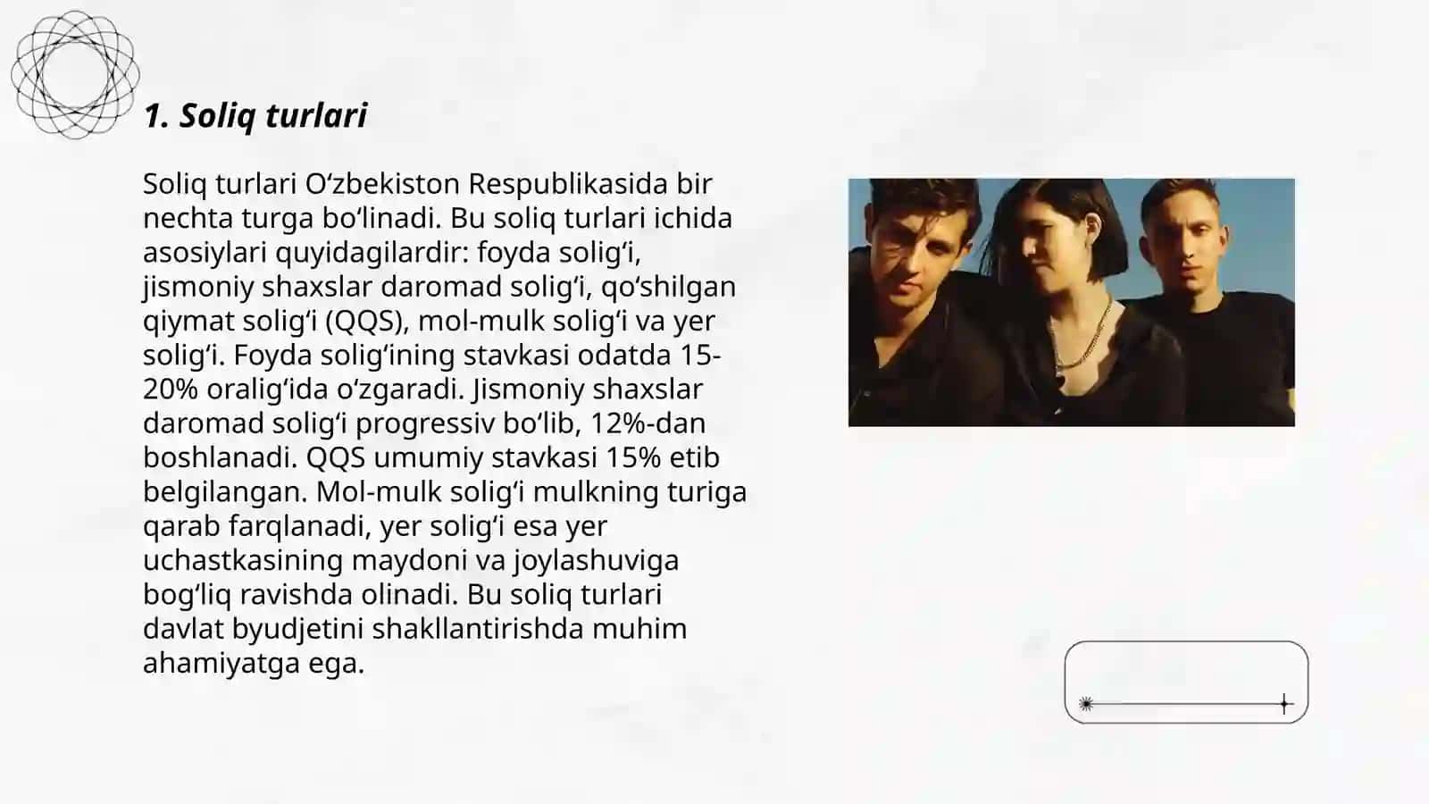 Soliq va yig'imlarni belgilash va to'lash tartibi 3