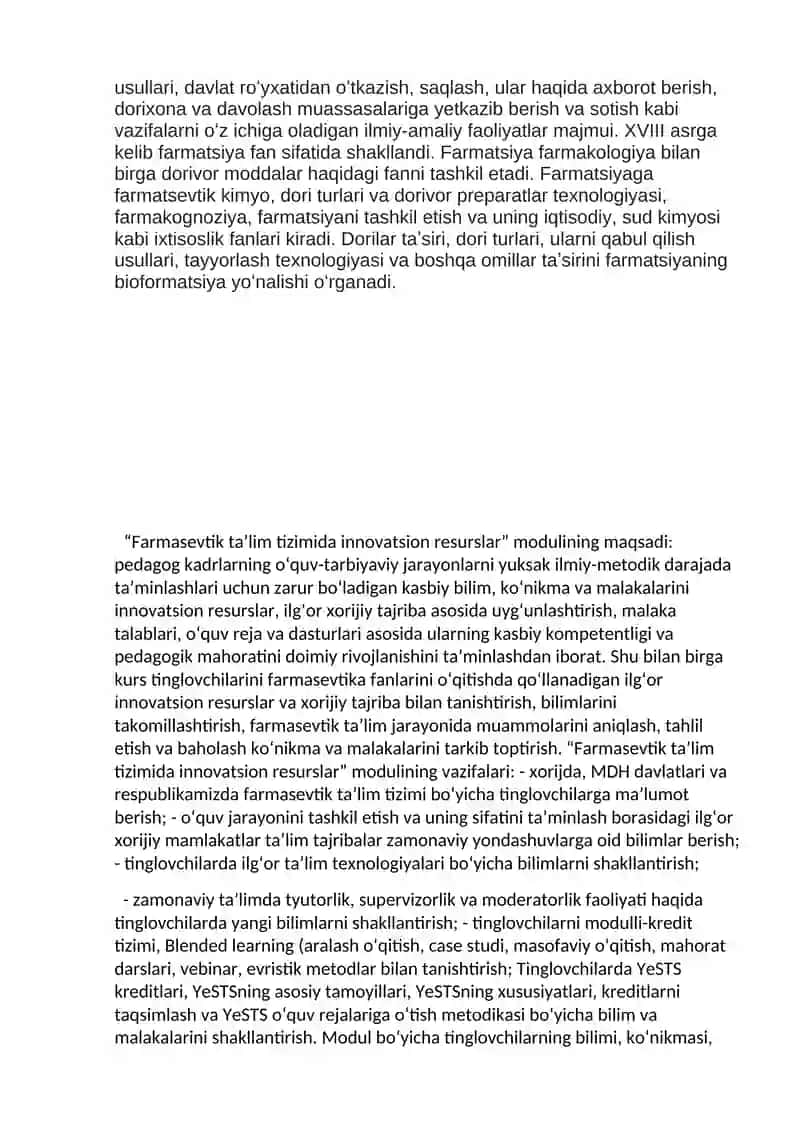 Yevropa mamlakatlarida farmatsiyani rivojlanishi 3