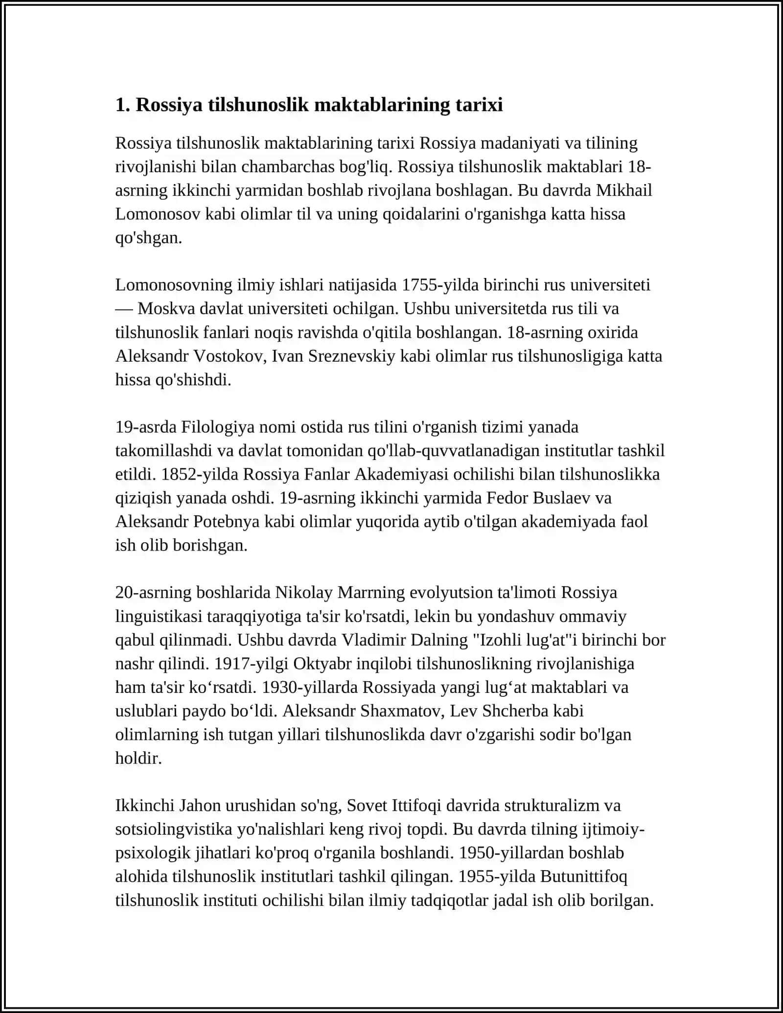 ROSSIYA TILSHUNOSLIK MAKTABLARI 3