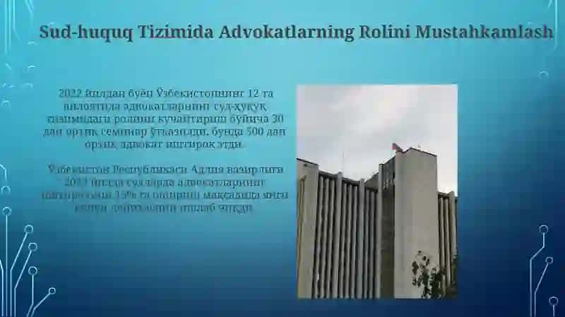 Islohotlarning Samaradorligini Baholash va Kelajak Rejalari 3