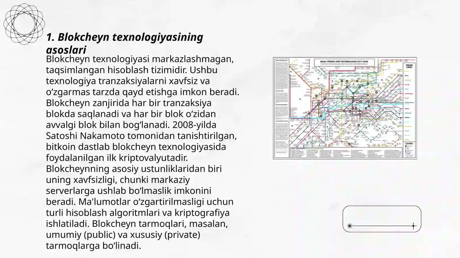 Blokcheyn texnologiyasi va undan foydalanish yoʻllari 3