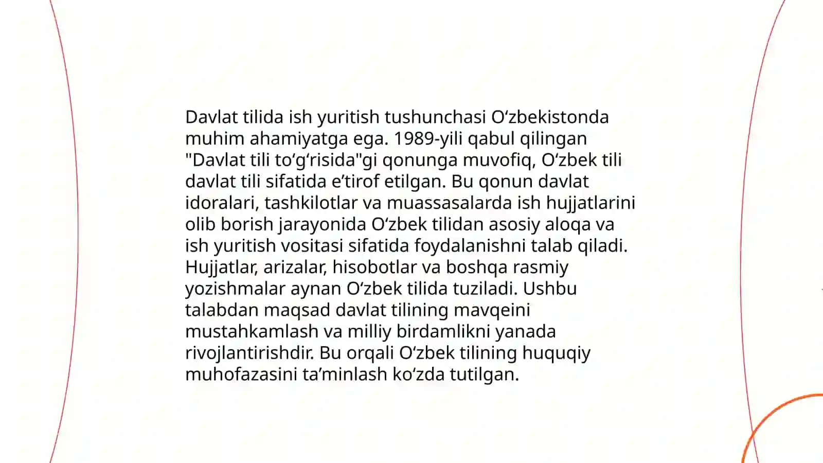 Davlat tilida ish yuritish fanining maqsad va vazifalari 3